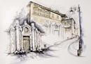 Rivoli VILLA FIORITO acqurello 50 x 70