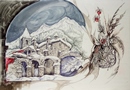 Banda CERTOSA acquarello 50 x 70