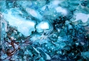 LE ACQUE DEL MACERATO lacca su tela 40 x 60