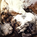 L'OMBRA DELLA SIBILLA acrilico su tela 100 x 100