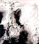 TSUNAMI 2 acrilico su tela 60 x 70